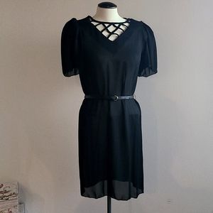Sheer vintage dress